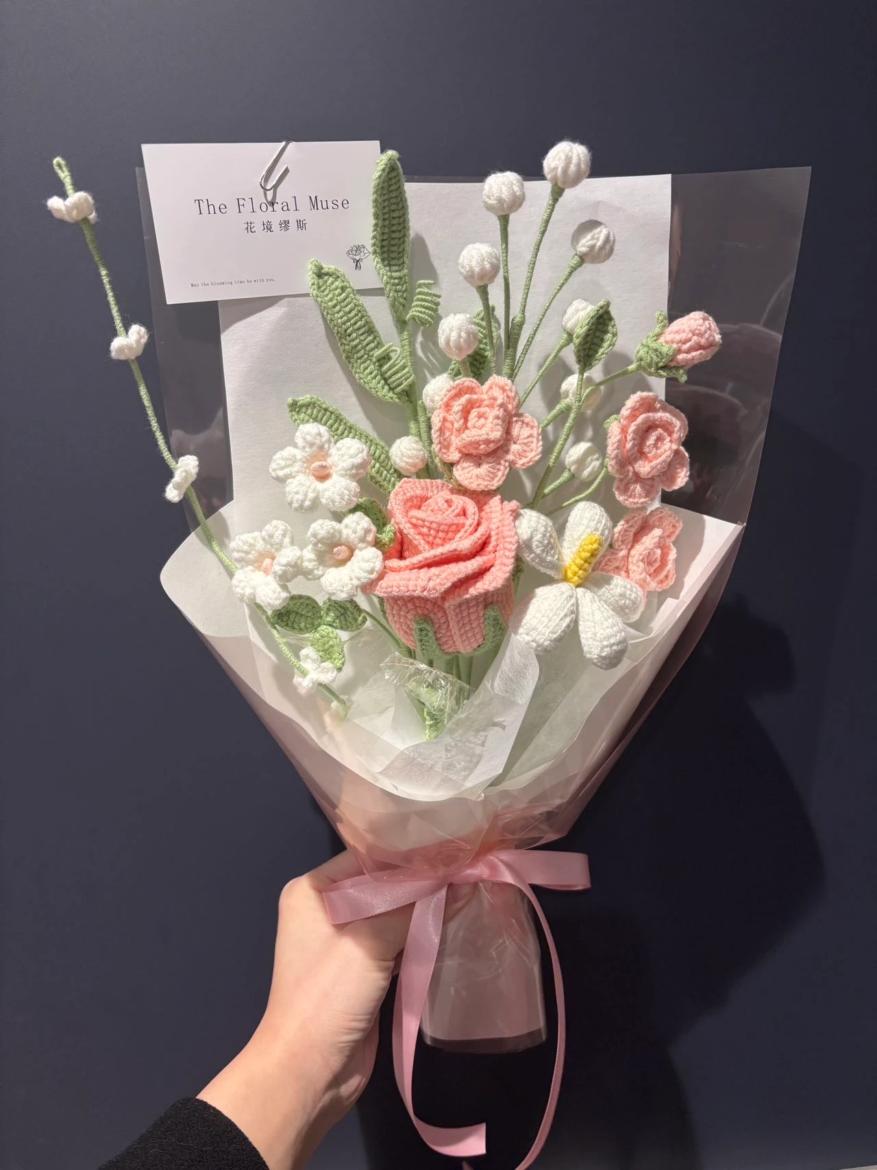 Fibre Blush Posy
