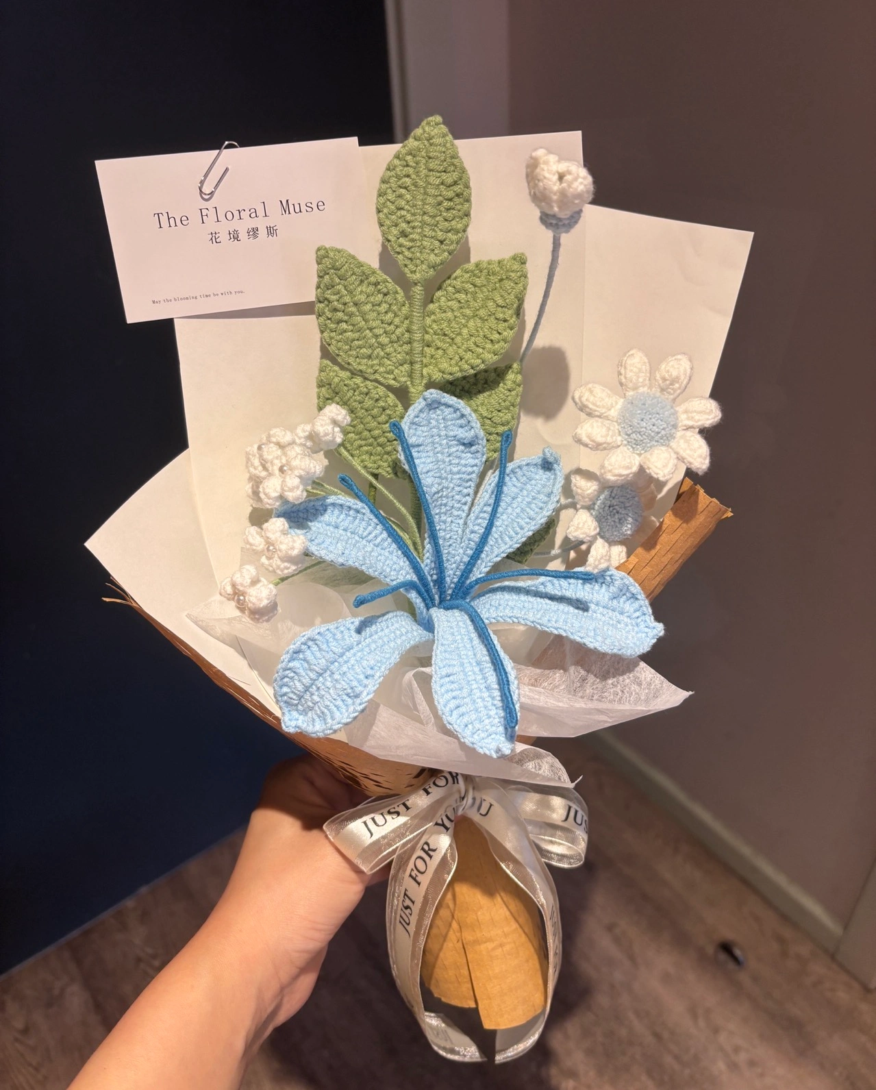 Midnight Azure — valentine's day flowers by The Floral Muse, Leeds