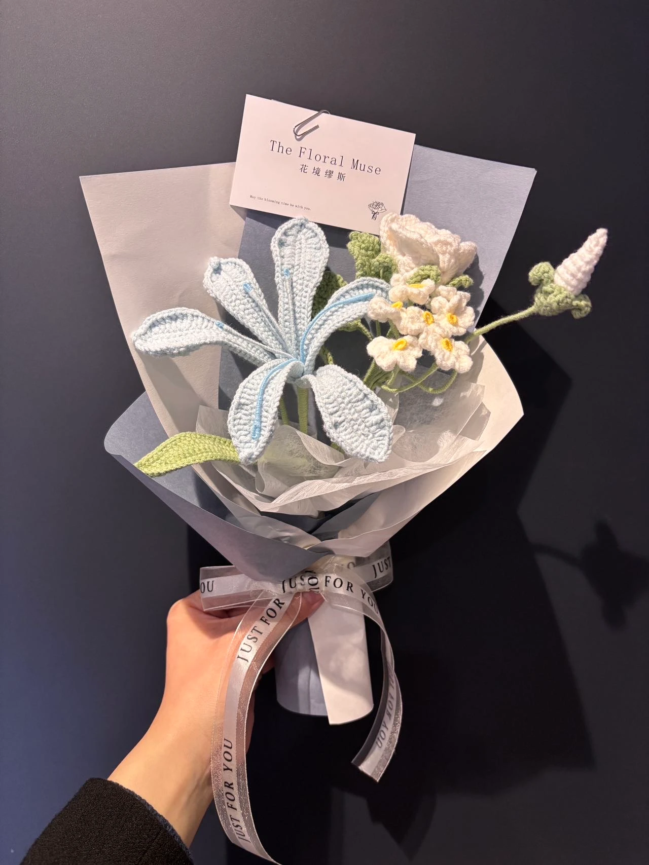 Silken Stitch Posy — get well flowers by The Floral Muse, Leeds