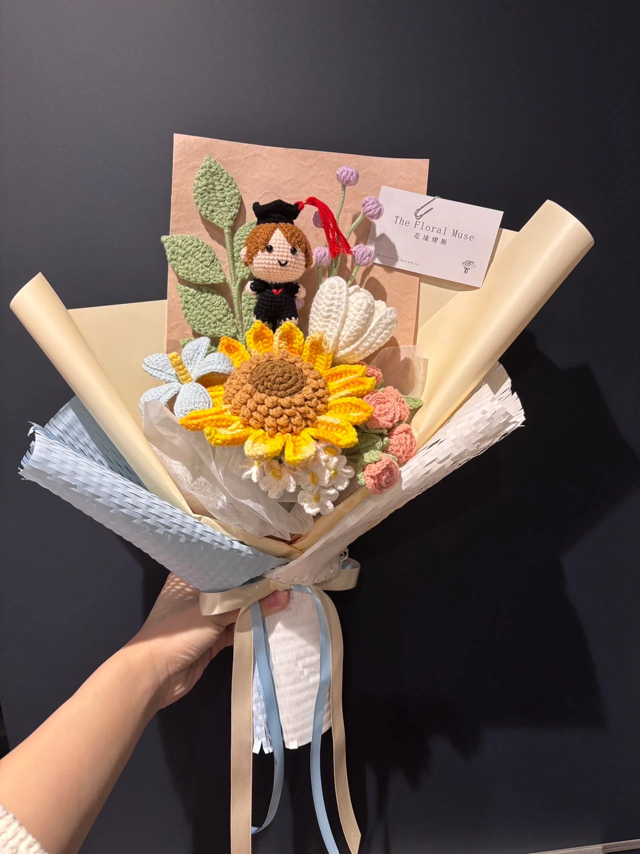 Tiny Academic Dream — congratulations flowers by The Floral Muse, Leeds