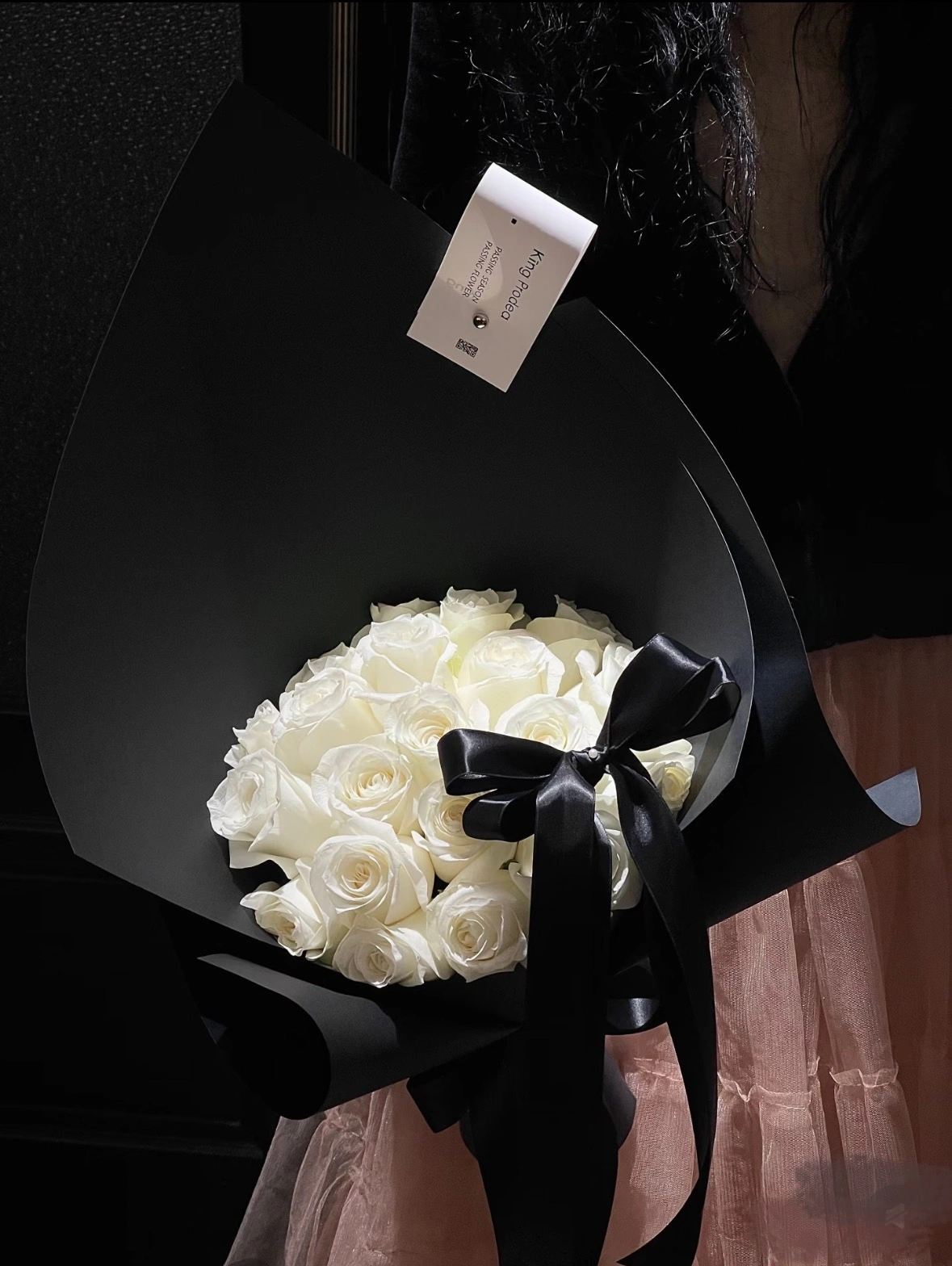 Carte Blanche — sympathy flowers by The Floral Muse, Leeds