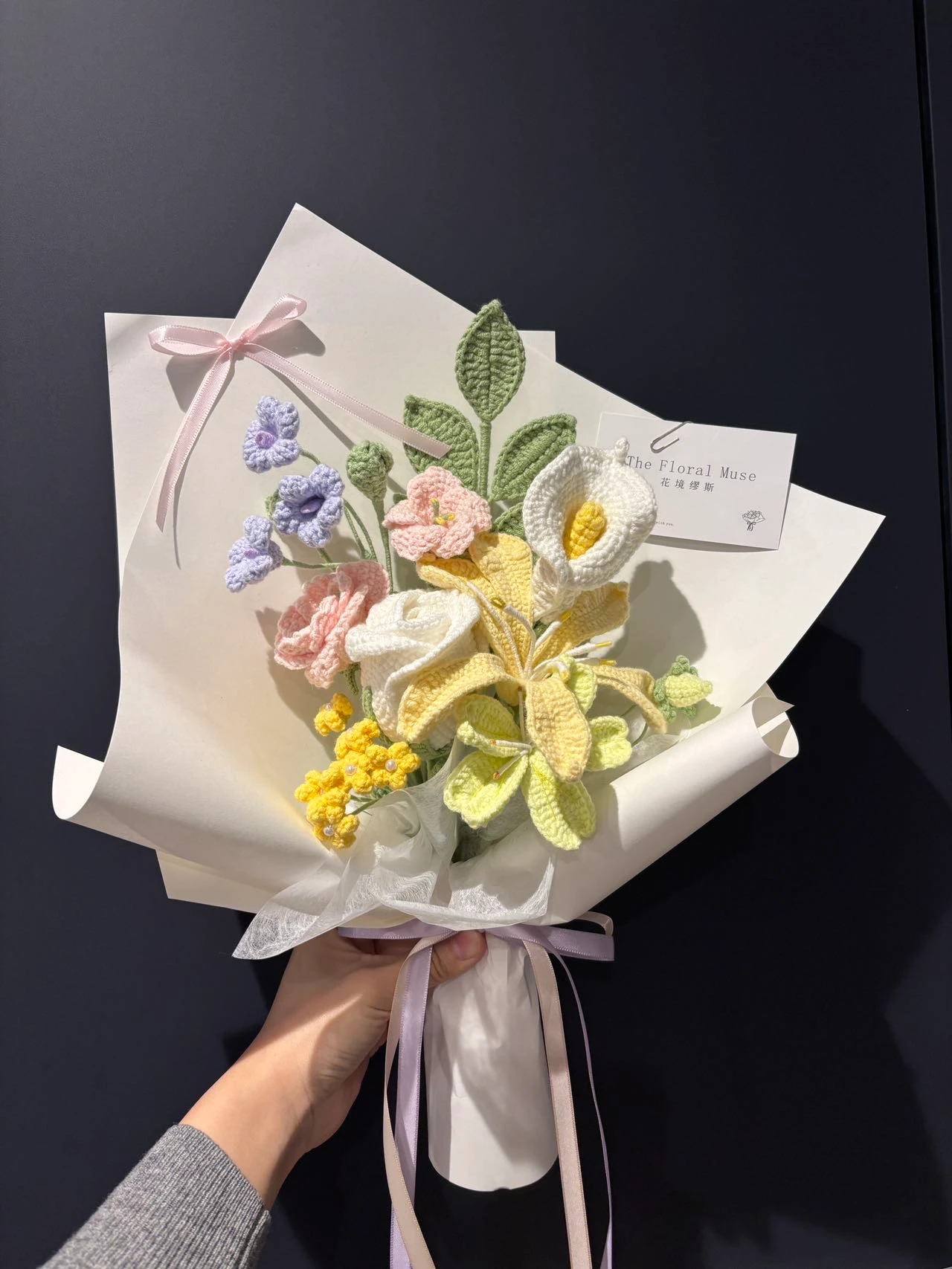 Fibre Embroidered Posy — additional view 2