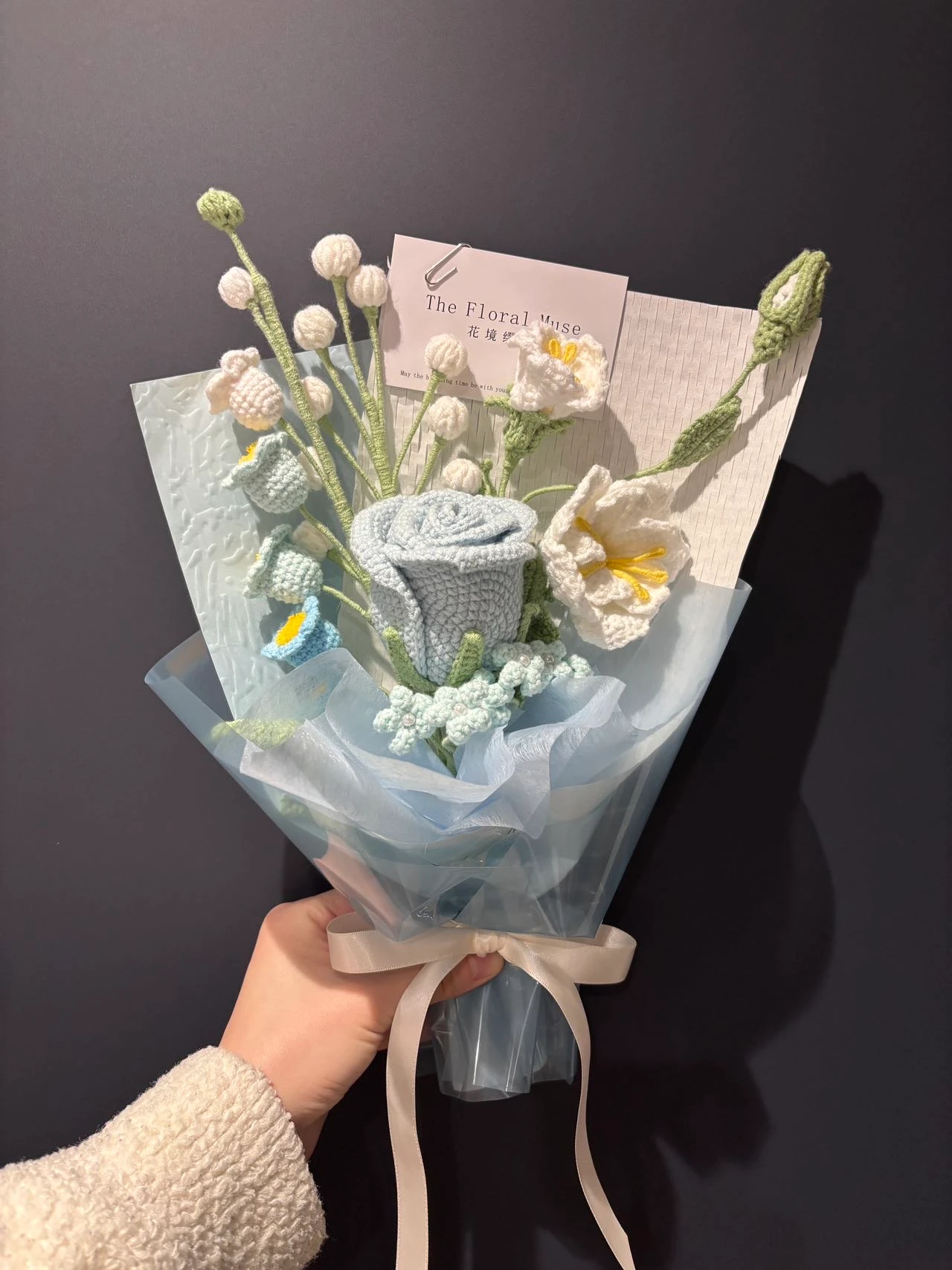 Frozen Moments — thank you flowers by The Floral Muse, Leeds