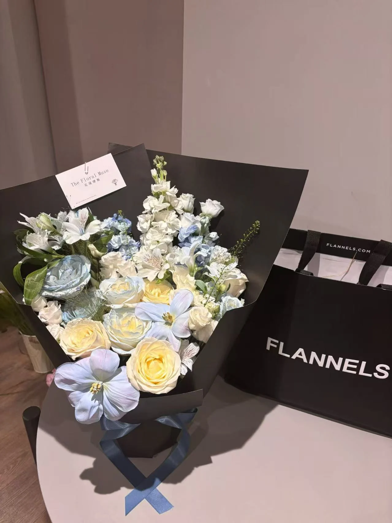 Elegant Mystery Bouquets — sympathy flowers by The Floral Muse, Leeds