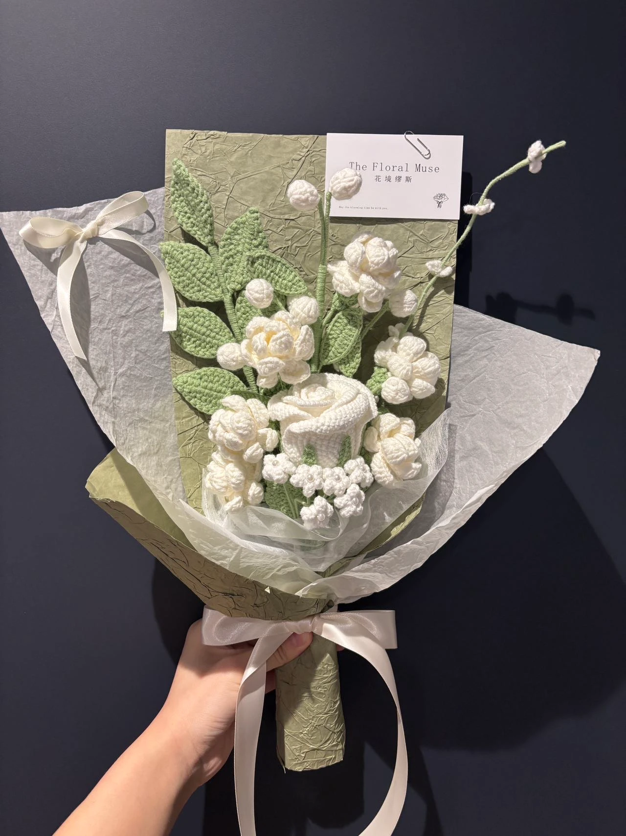 Moonlit Foliage — thank you flowers by The Floral Muse, Leeds