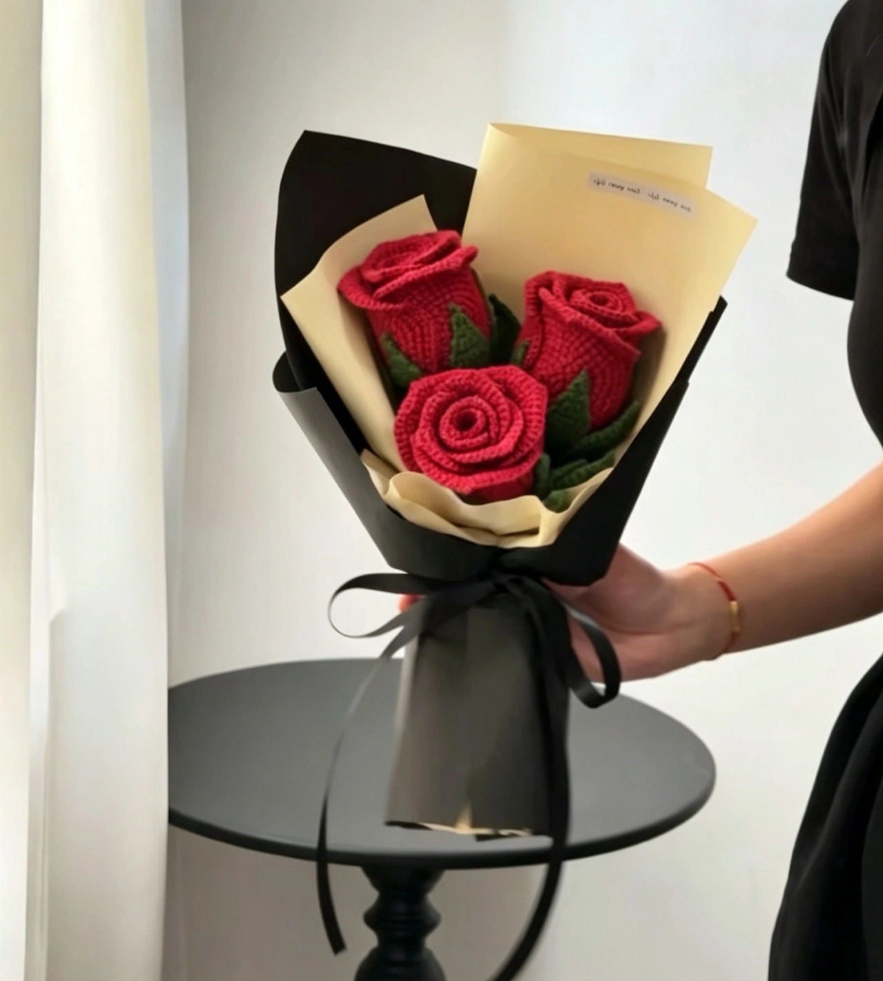 Crochet Crush — thank you flowers by The Floral Muse, Leeds