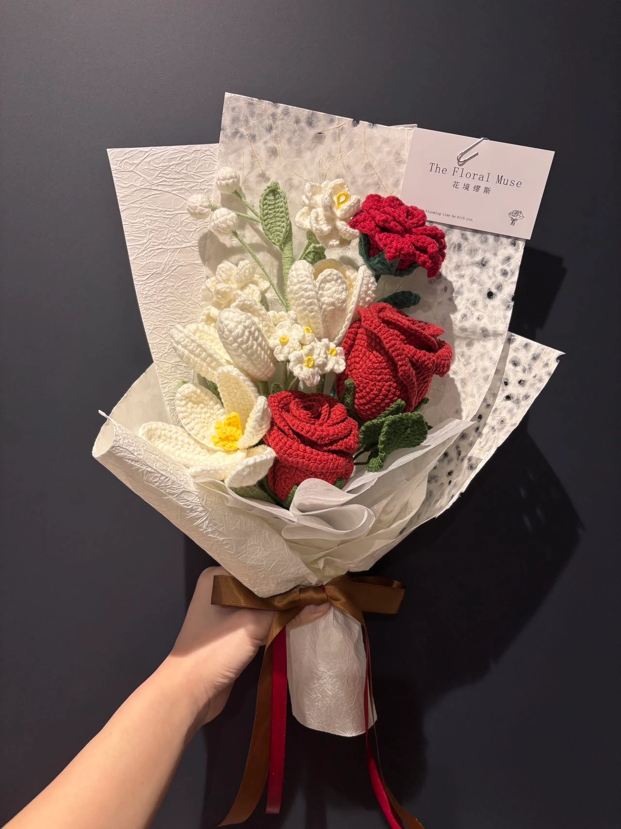 Fiery Repose — anniversary flowers by The Floral Muse, Leeds