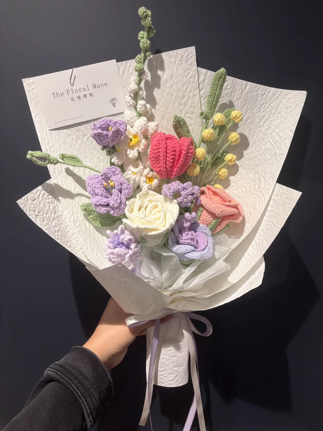 Fibre Embrace — graduation flowers by The Floral Muse, Leeds